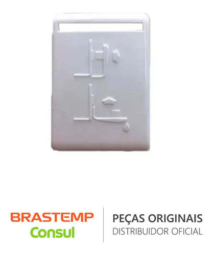 Tampa Capa Do Dreno Branco Freezer Consul Chb53e Original 0