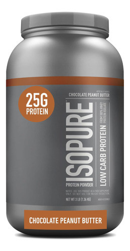 Isopure Low Carb, Vitamina C E Zinco Para Suporte Imunológi 0