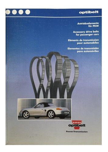 Correa 13x1950 Optibelt A76 - Mercedes Benz Om355 1