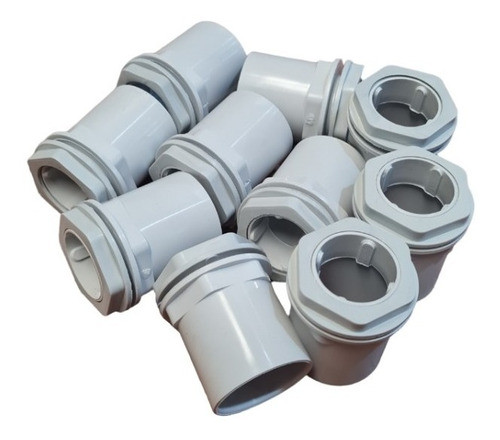 Conector Plastico 1 Pulgada Reforzado Electricidad X 100 0