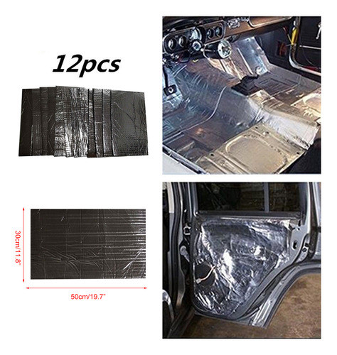Sound Deadener Deadening Pad Deadener Firewall, 5 Mm, 12 Uni 1