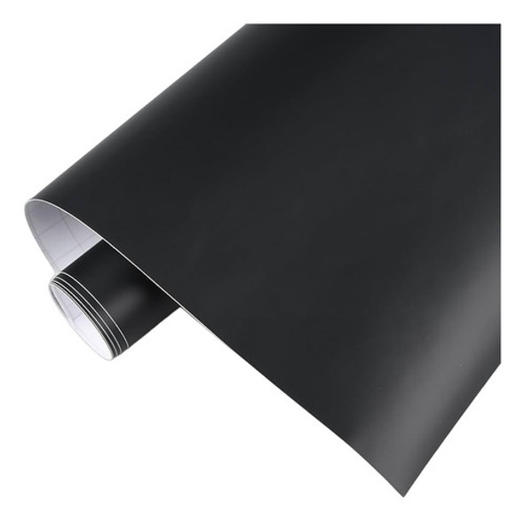 Vinilo Autoadhesivo Negro Mate Unical 50cm X 122cm 0