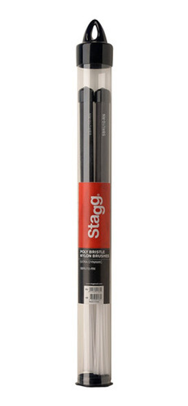 Escobillas De Nylon Stagg Sbru10rn Bateria Percu Musicapilar 1