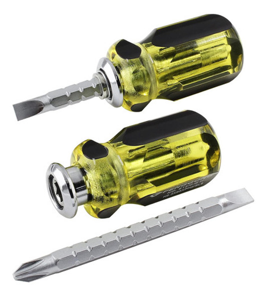 Ldexin 2 Destornilladores Rechonchos, Extremo Doble Y Lon... 1 Ldexin 2 Destornilladores Rechonchos, Extremo Doble Y Lon... 1