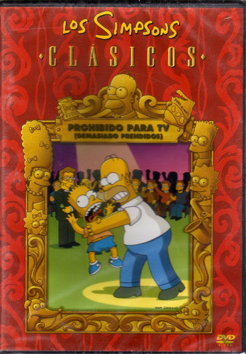Los Simpsons: Clásicos Prohibido Para Tv / Dvd Orig Nuevo 0