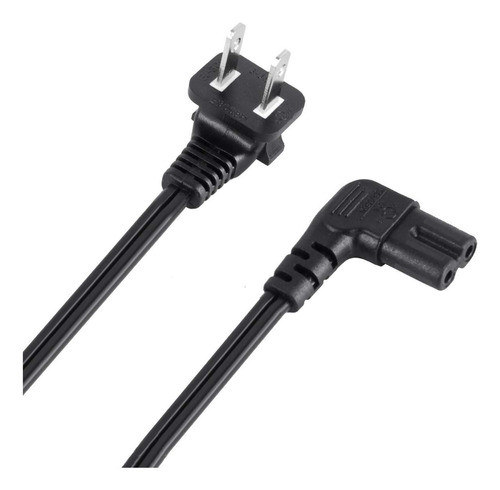 Vseer 18 Awg - Cable De Alimentacin En Ngulo De 2 Ranuras Si 1