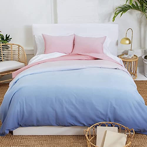 Espléndido Juego De Edredón Home Twilight Ombre, Tamaño Dobl 0