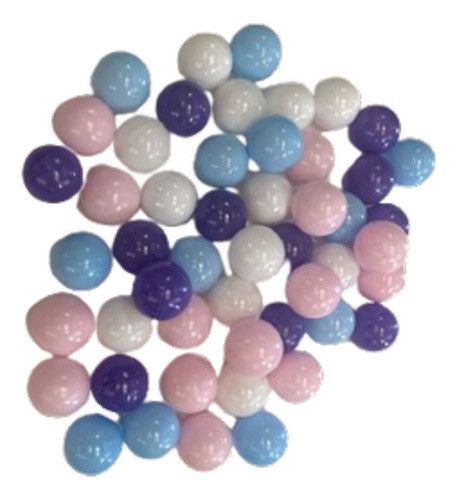 Kit Com 50 Bolinhas Divertida Ice Frozen 1