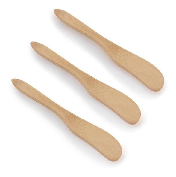 Jogo De Espatulas Mini Facas P/pate Ecokitchen 3 Peças 0