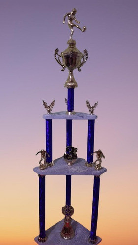 Trofeo 3 Columnas 1.20 Mts Altura. Trofeoshm 1