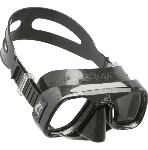 Mascara De Mergulho Cressi Superocchio Pesca Sub Em Silicone 1