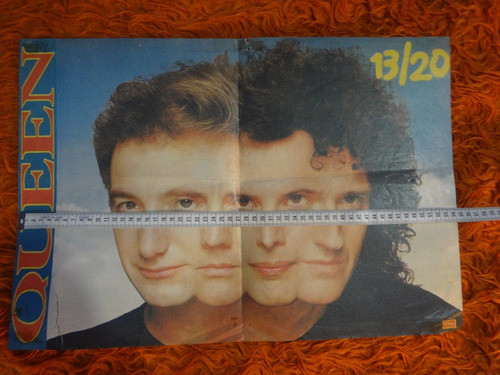 Queen Freddie Mercury Poster Revista 13/20 0