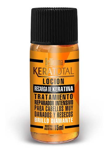 Ampolla Bellissima Keratotal Cabellos Muy Dañados 15ml 0