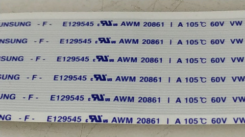 Flex Samsung Pl51d550 Tcon Lj41-09390a 40 Pines 2,3x29 Cm 1
