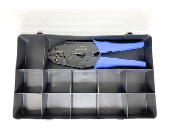 Kit Alicate Prensar Tubolar Ilhos 0,5 A 16mm² + Kit 200pçs 1