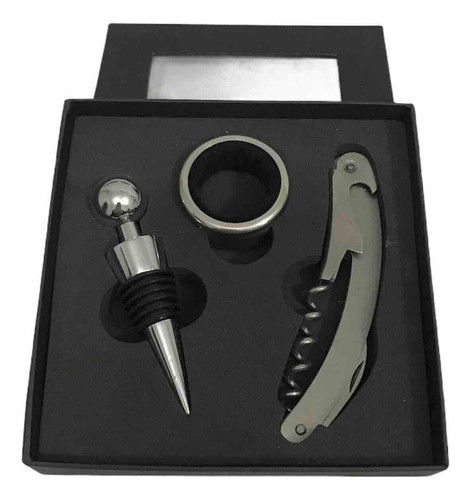 Set De Vino X 3 Piezas Con Caja - Regalo Empresarial 1