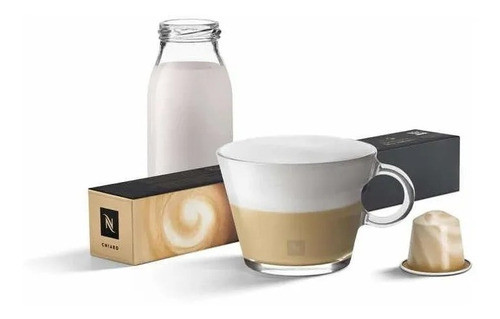 Nueva! Caja X10 Capsulas Nespresso Barista Chiaro Originales 1