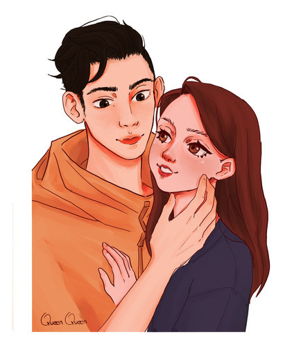 Dibujos Ilustraciones Digitales Parejas, Retratos Y Mas 1