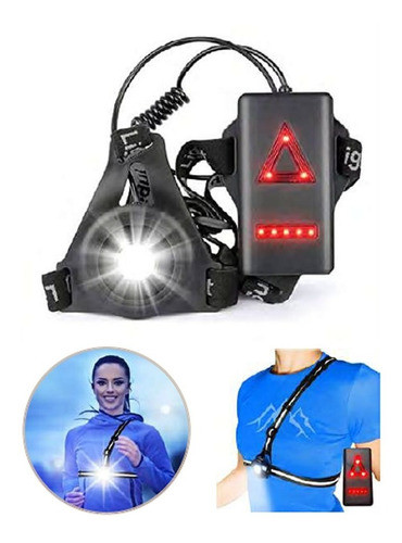 Chaleco Con Linterna Ideal Running Trail Todo Barato 1
