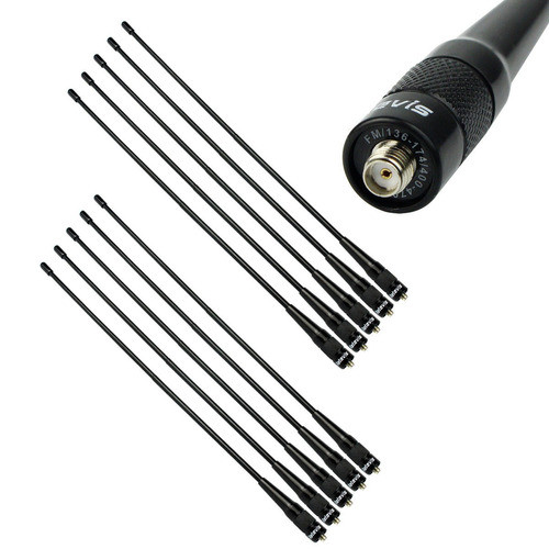 10pcs Nuevo Sma-f Antena Elite 15.4 Pulgada U/v 144 / 430mhz 0