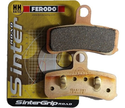 Pastilla Freno Harley Davidson Fxcw Rocker Delantera 08/09 0