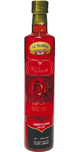 Xarope De Rosas Al Rabih 500ml Árabe 0