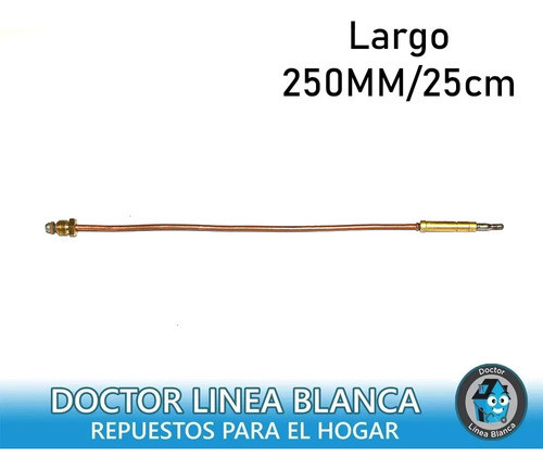 Termocupla P/termotanque Señorial Sensor Grueso 9x1 250mm 1