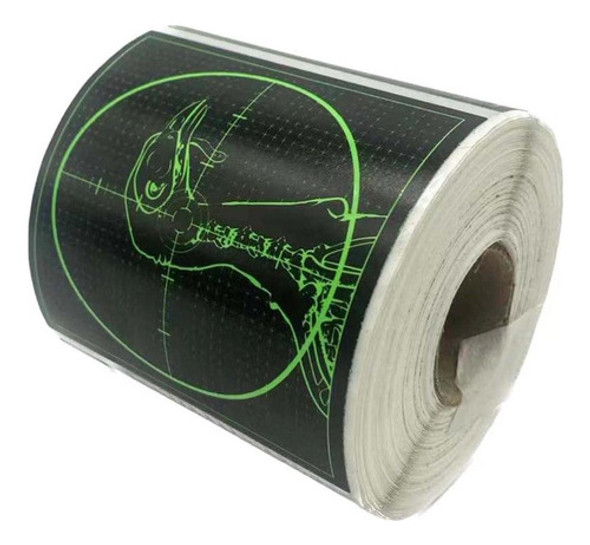 De Tiro De 1 Rolo, De Papel, Adesivo Redondo, Reativos De 1