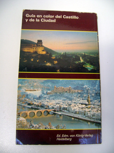 Heidelberg Guia Color Castillo Ciudad Alemania 1986 Boedo 1