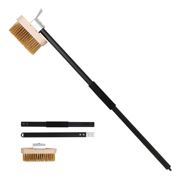 Cepillo Horno Pizza Evedmot Con Raspador 35 Mango Largo 35 P 0