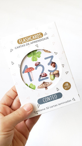 Juego De Mesa Flashcard Numeros Educativas 1