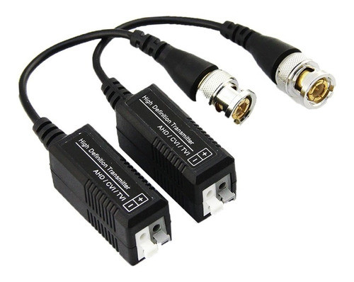 Balun Cctv Hd Pasivo Ahd Hdtvi Hdcvi Cvbs Bnc A Cable Utp 0