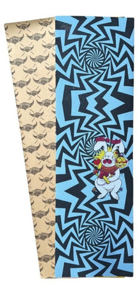 Lixa Skate Jessup Trick Alice Colorida 84x25,5cm Coelho 0 Lixa Skate Jessup Trick Alice Colorida 84x25,5cm Coelho 0