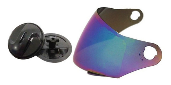 Viseira Camaleao Pro Tork R8 New Liberty 4 + Reparo Lateral 1