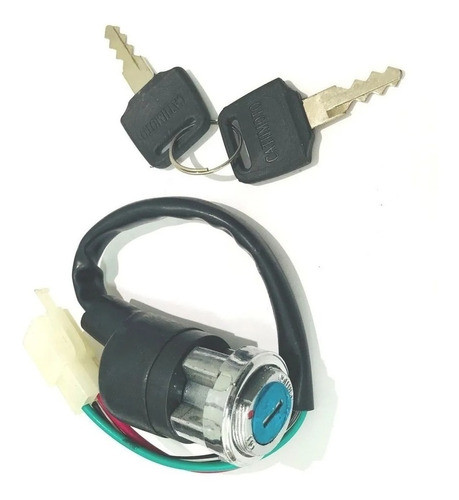 Llave De Contacto Arranque Universal Moto 6v 0