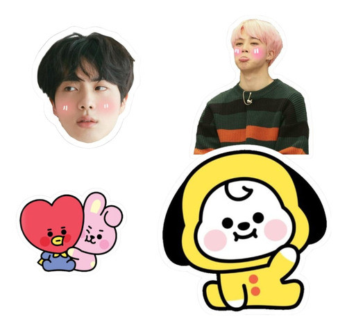 Set De Stickers Bts X5  | Kpop | Aptos Termo 1
