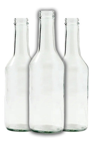 20 Garrafas Litro Vidro Ice Tubaína 355 Ml Artesanato Festa 0