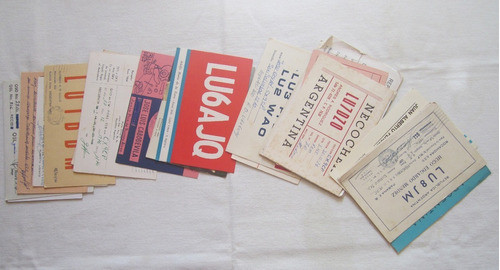 23 Tarjetas Qsl Radio Aficionado Argentina 0