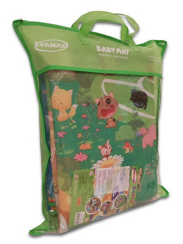 Tapete Eva Baby Mat Portátil - Dupla Face - Evamax 1