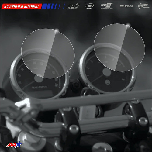 Protector Pantalla Tablero Royal Enfield Interceptor 650 1