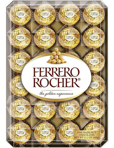 Ferrero Rocher Caja 24 Bombones 300 Gr zetta Bebidas 0