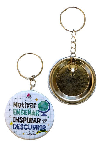 Llavero  Dia Del Maestro Pack X 10 0