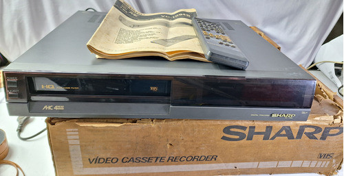 Videocassete Sharp Vc-1094 Não Funciona Na Caixa P/técnico 0