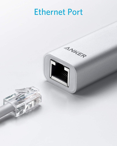 Usb-c Portátil Adaptador Red 1 Gigabit, 10/100/1000 Mbps 1