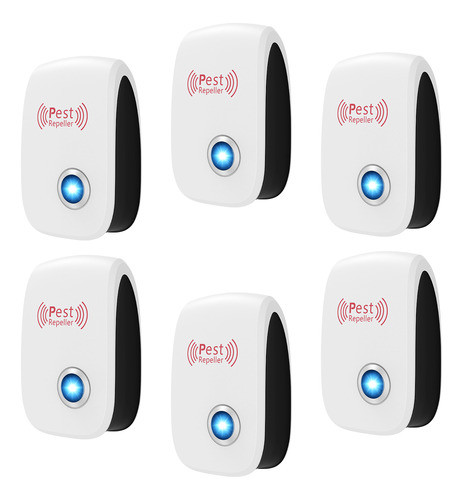 Repelente Ultra Sônico De Mosquitos Barata Ratos Aranhas Pul 0