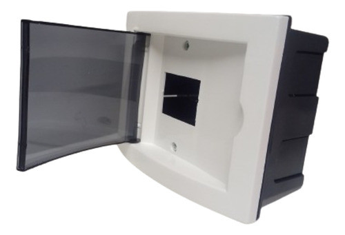 Caja Para Térmica 4 Módulos Embutir Puerta Fume Conextube 1