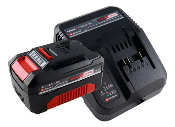 Cargador + Batería 18v 4.0ah Power-x-change Starter Einhell 0