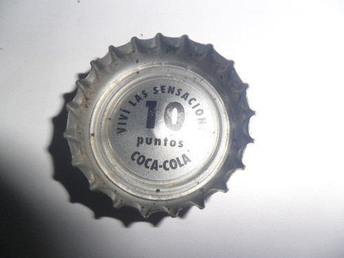 Coca Cola Chapita Tapita 2001 Concurso 10 Puntos Botella 0