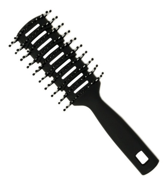 Cepillo Pelo Plástico Peluquería Negro P-53 Lucydan 0