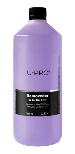 Removedor De Esmalte Permanente U·pro X 1 Litro 0